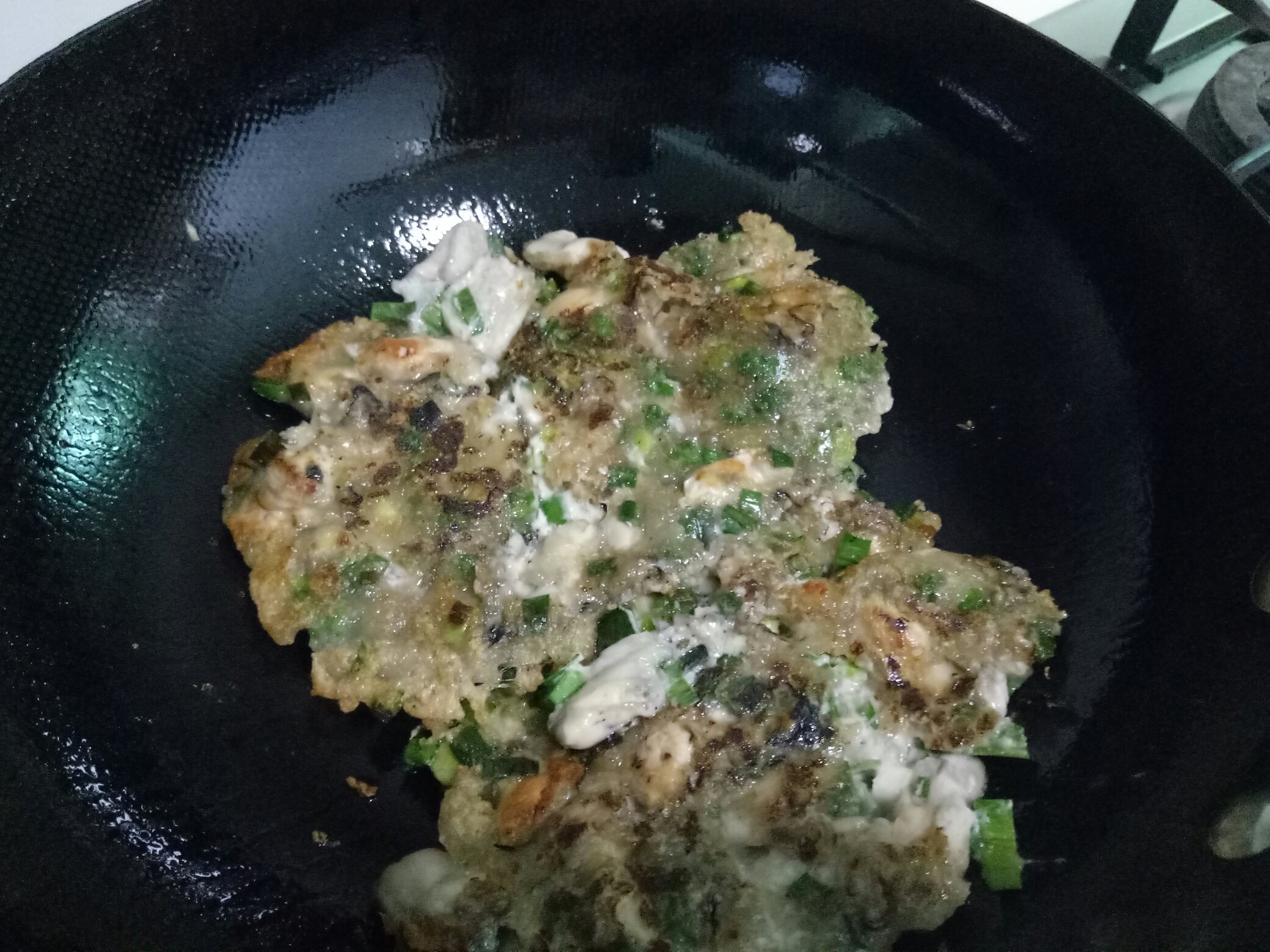 閩南特色小吃——海蠣煎的做法 步骤5