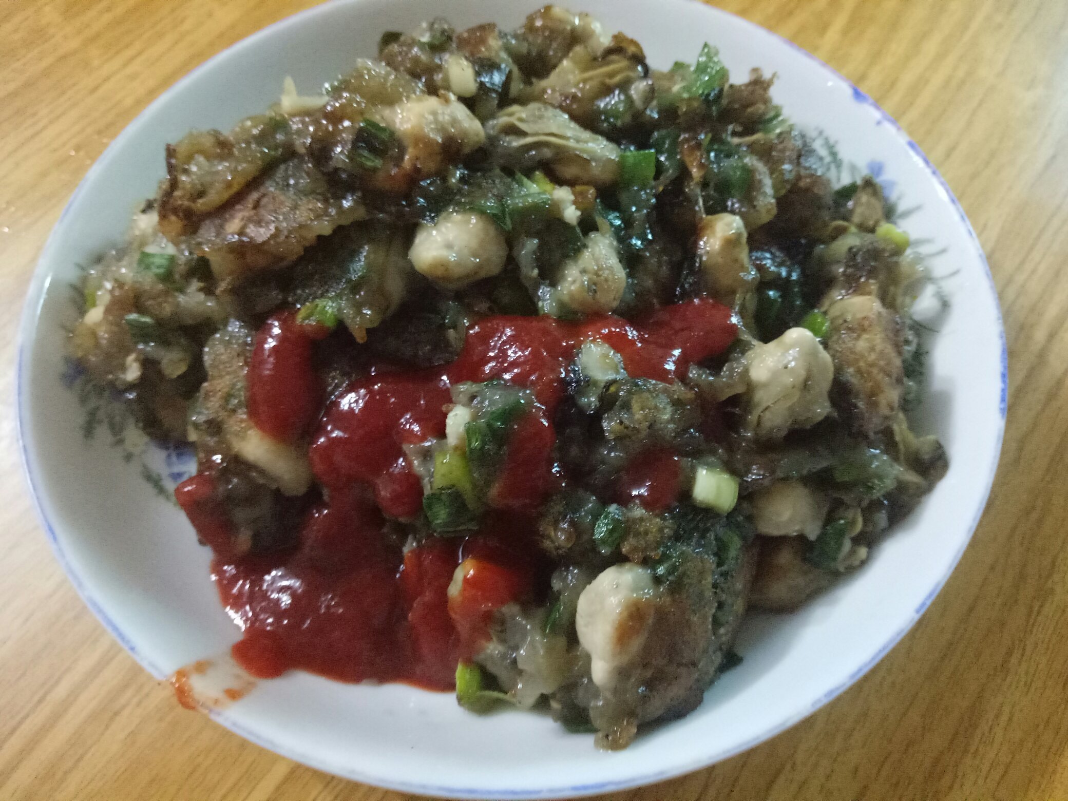 閩南特色小吃——海蠣煎的做法 步骤7