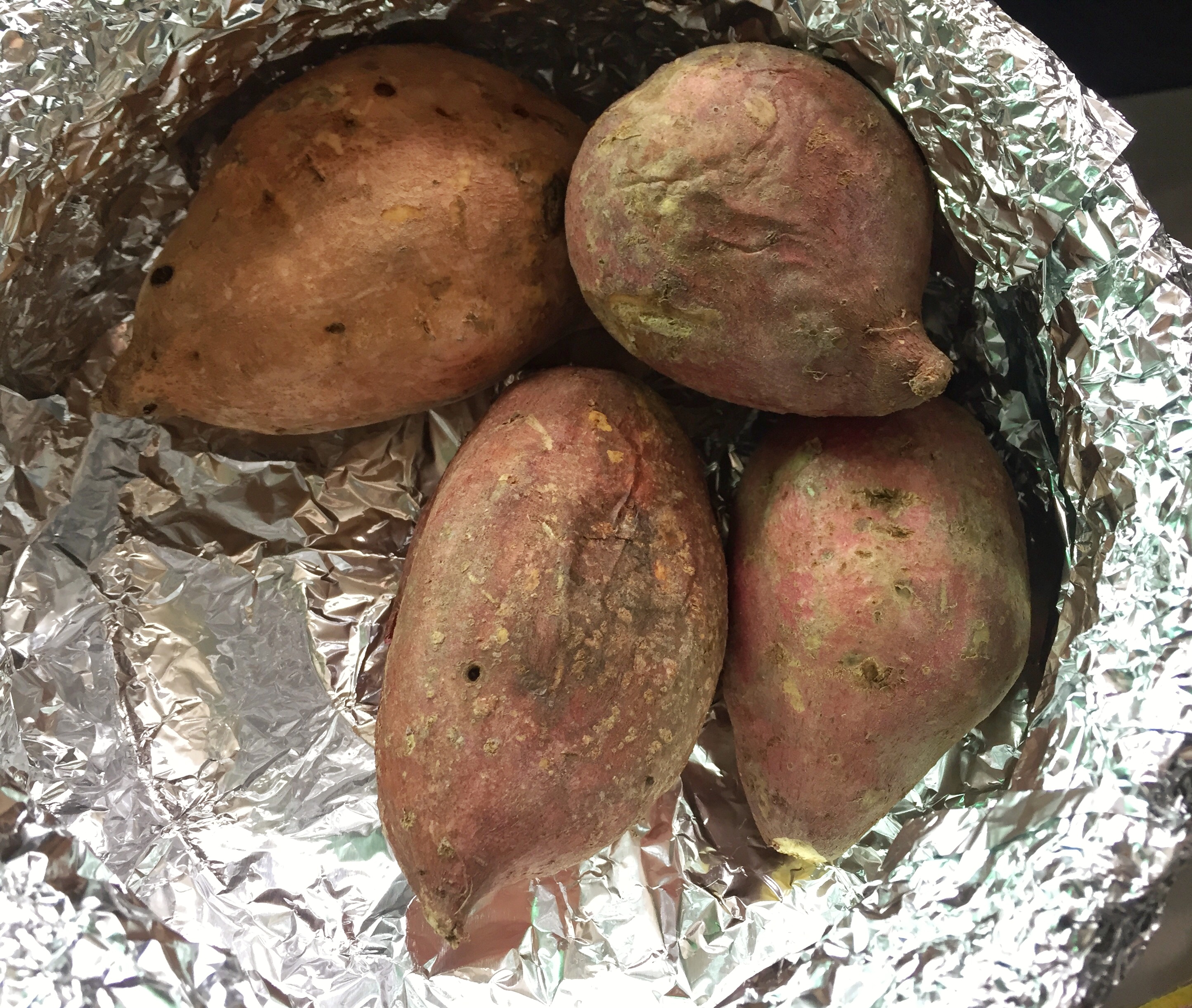 #坤博砂鍋烤紅薯#的做法 步骤8