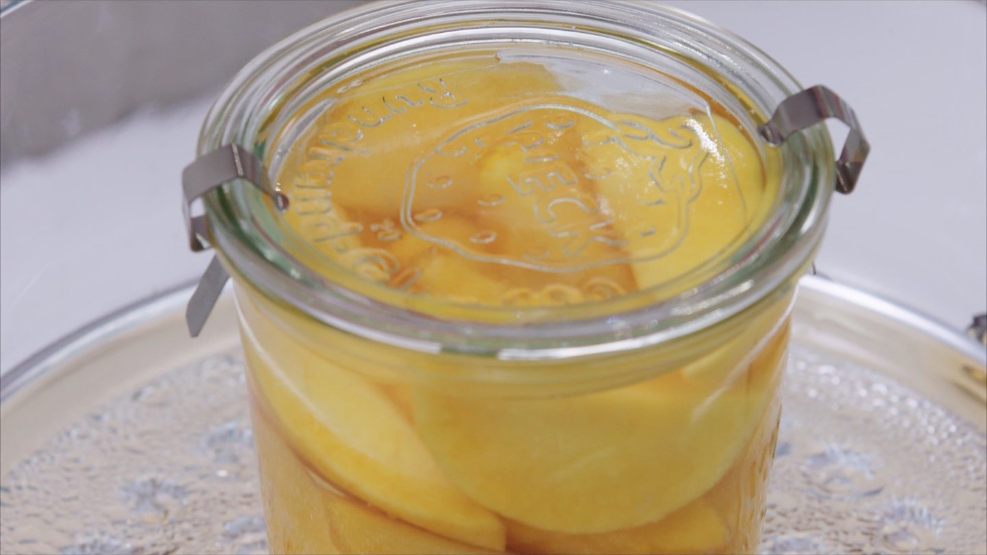 黃桃罐頭∣美食台的做法 步骤3