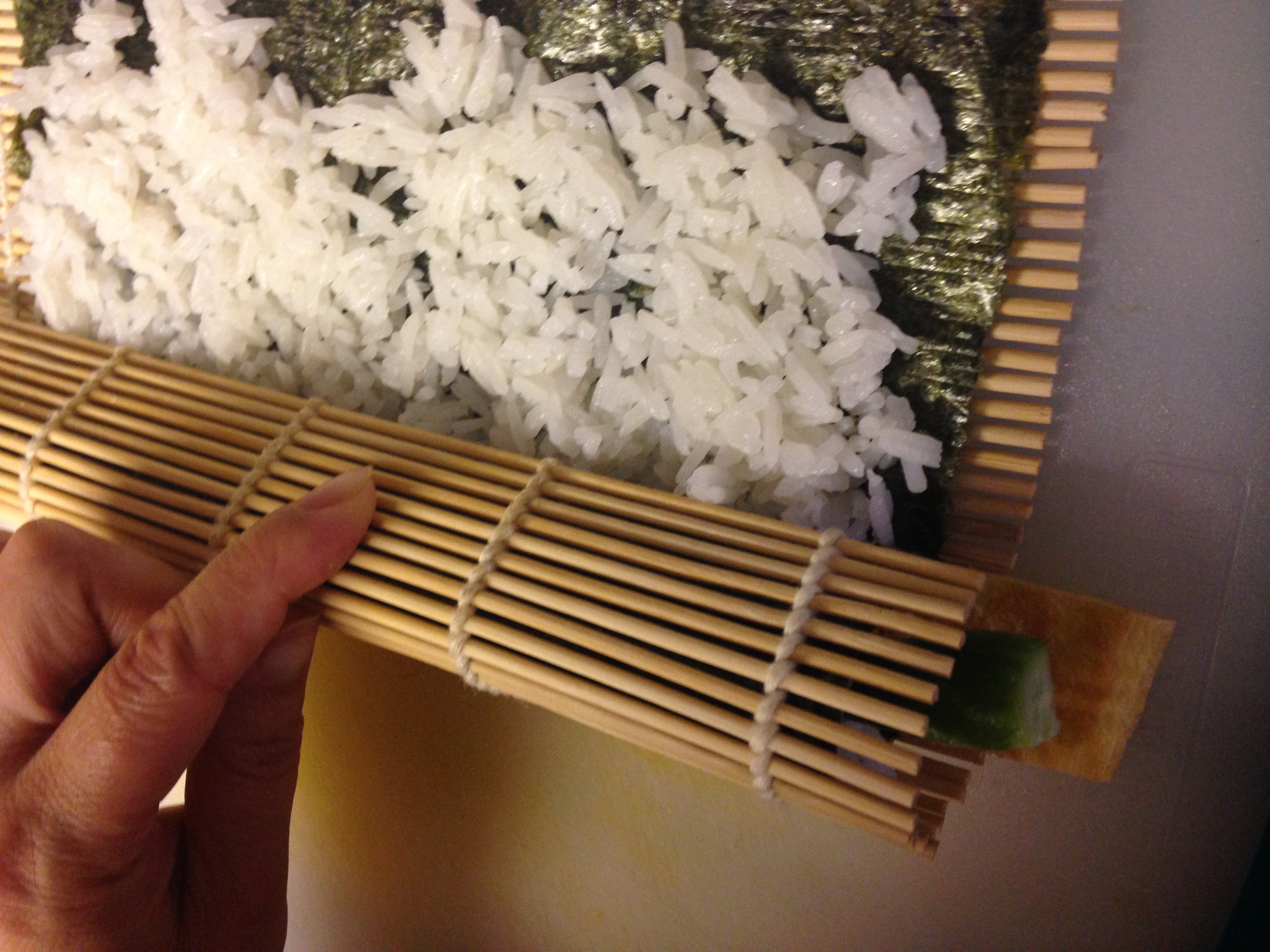 紫菜包飯 壽司卷 簡易版本的做法 步骤4