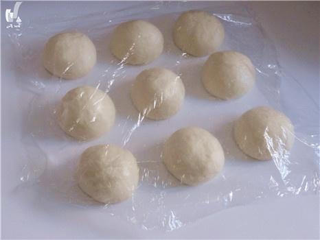 糯米餐包----蠶絲一般的面包組織的做法 步骤6