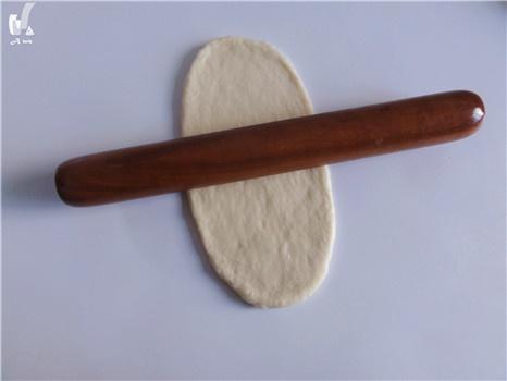 糯米餐包----蠶絲一般的面包組織的做法 步骤7