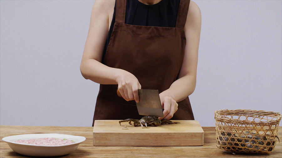 六月黃毛豆蒸肉餅∣美食台的做法 步骤3