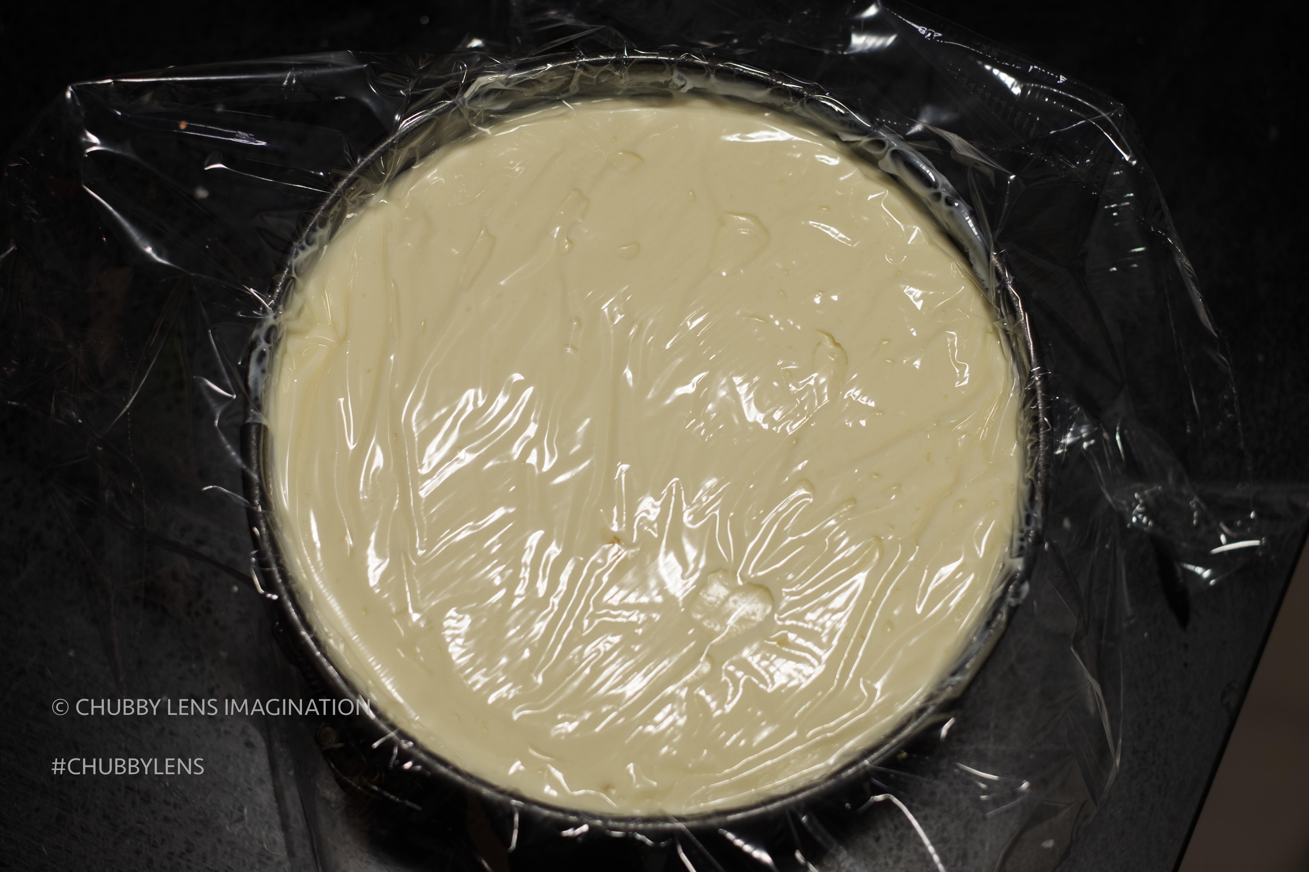 免烤豆香芝士蛋糕（6寸）的做法 步骤9