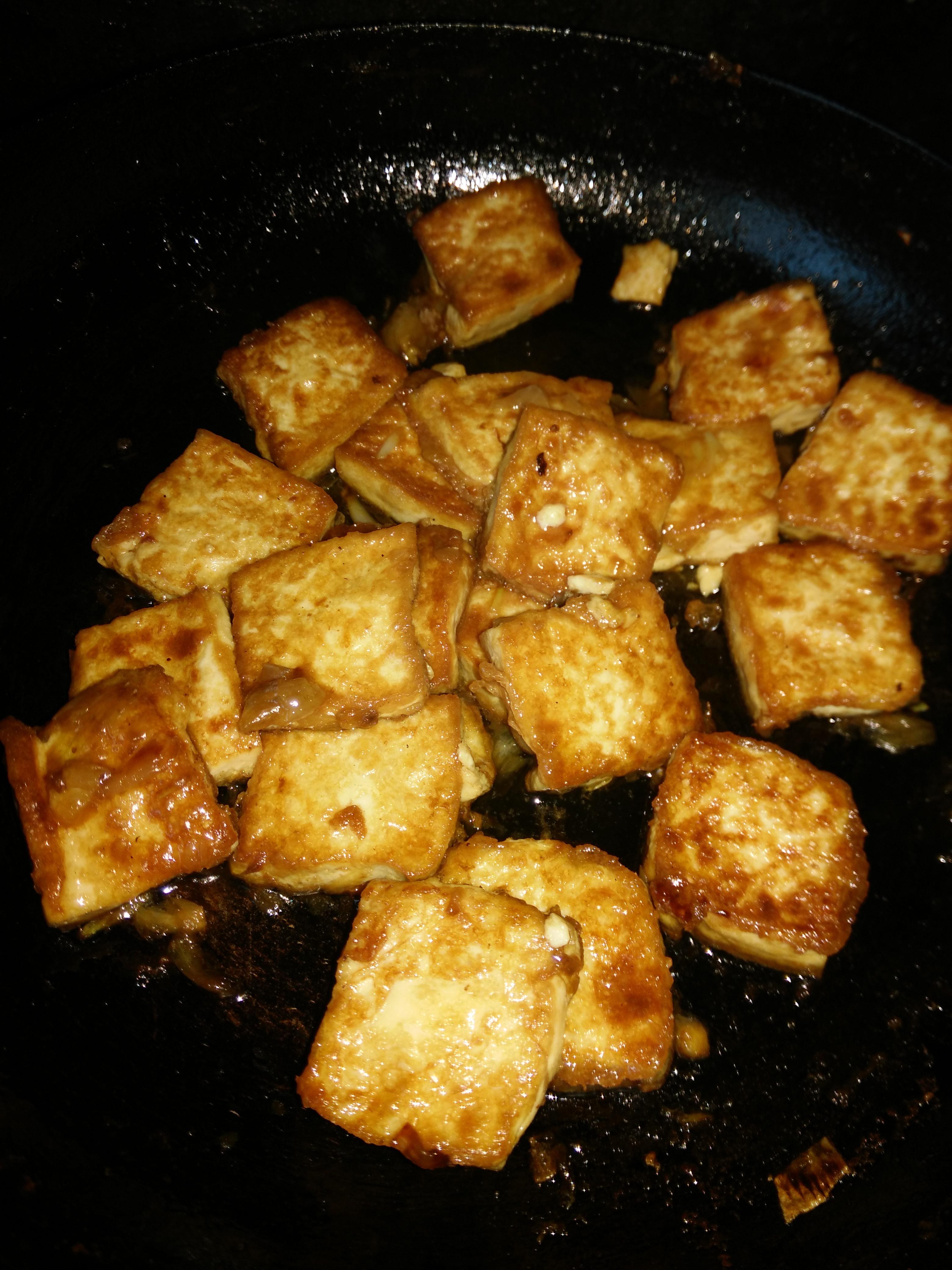 家常紅燒豆腐的做法 步骤3