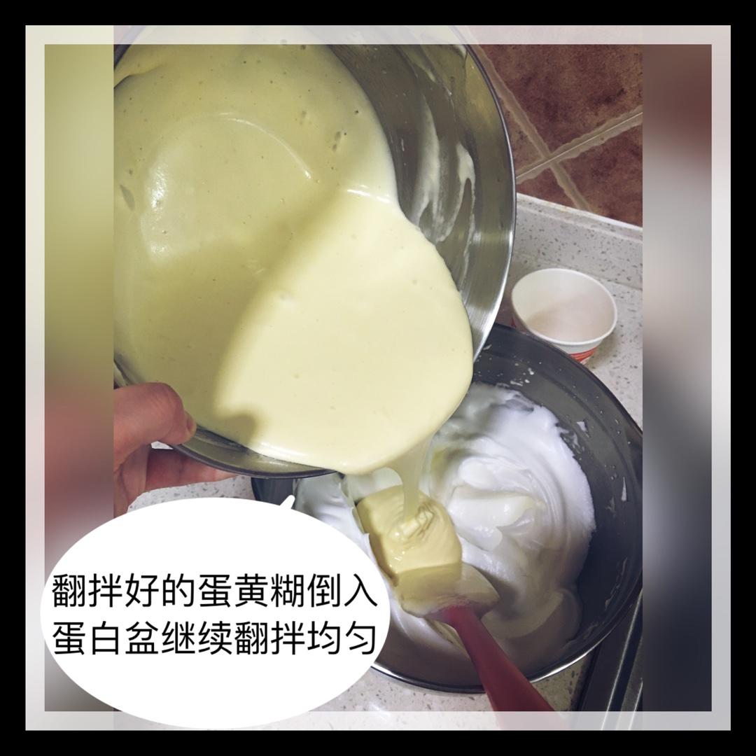 超綿軟戚風蛋糕18cm（後蛋法）的做法 步骤11