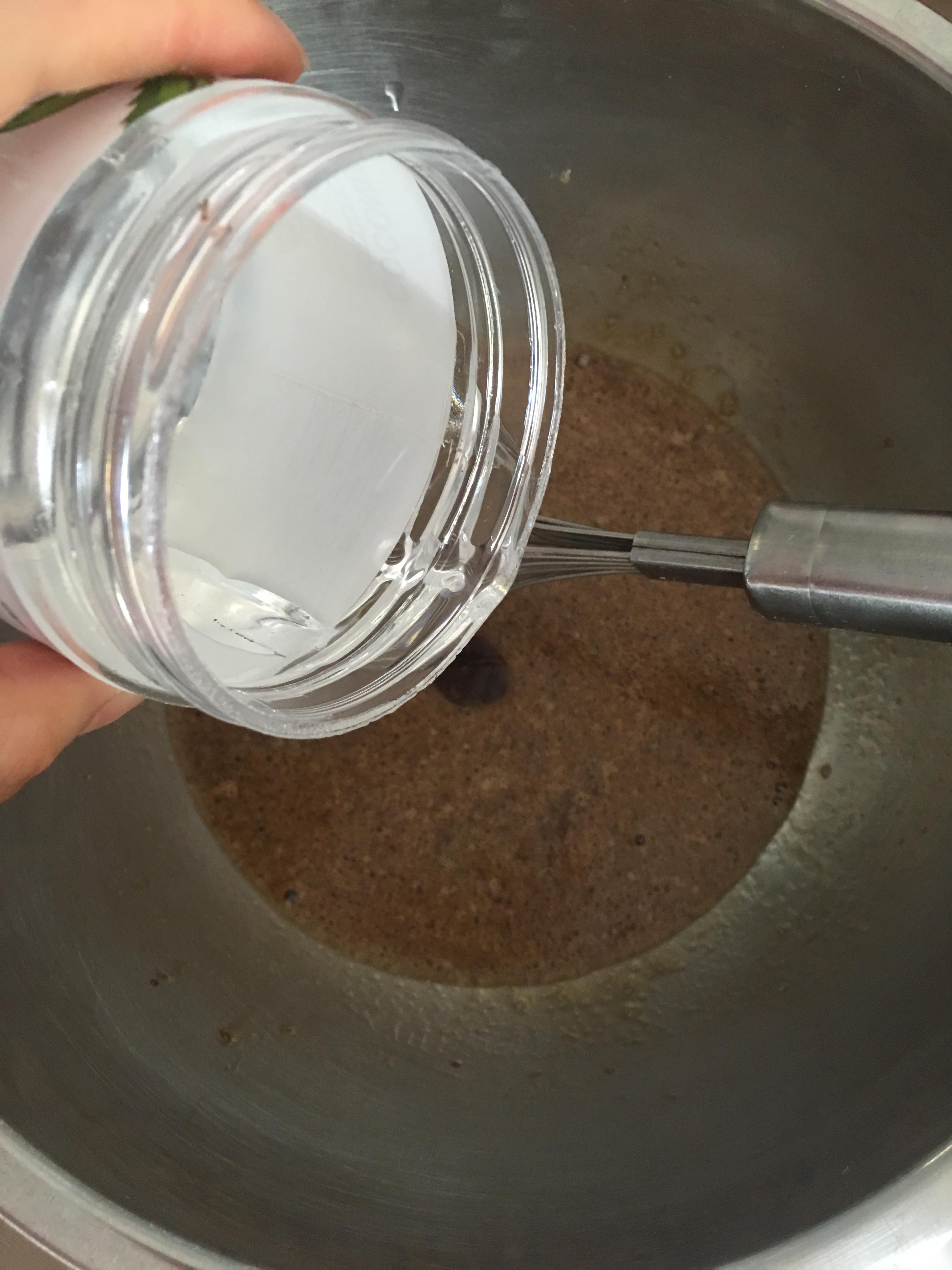 健康椰子油黑糖燕麥高縴餅干的做法 步骤2