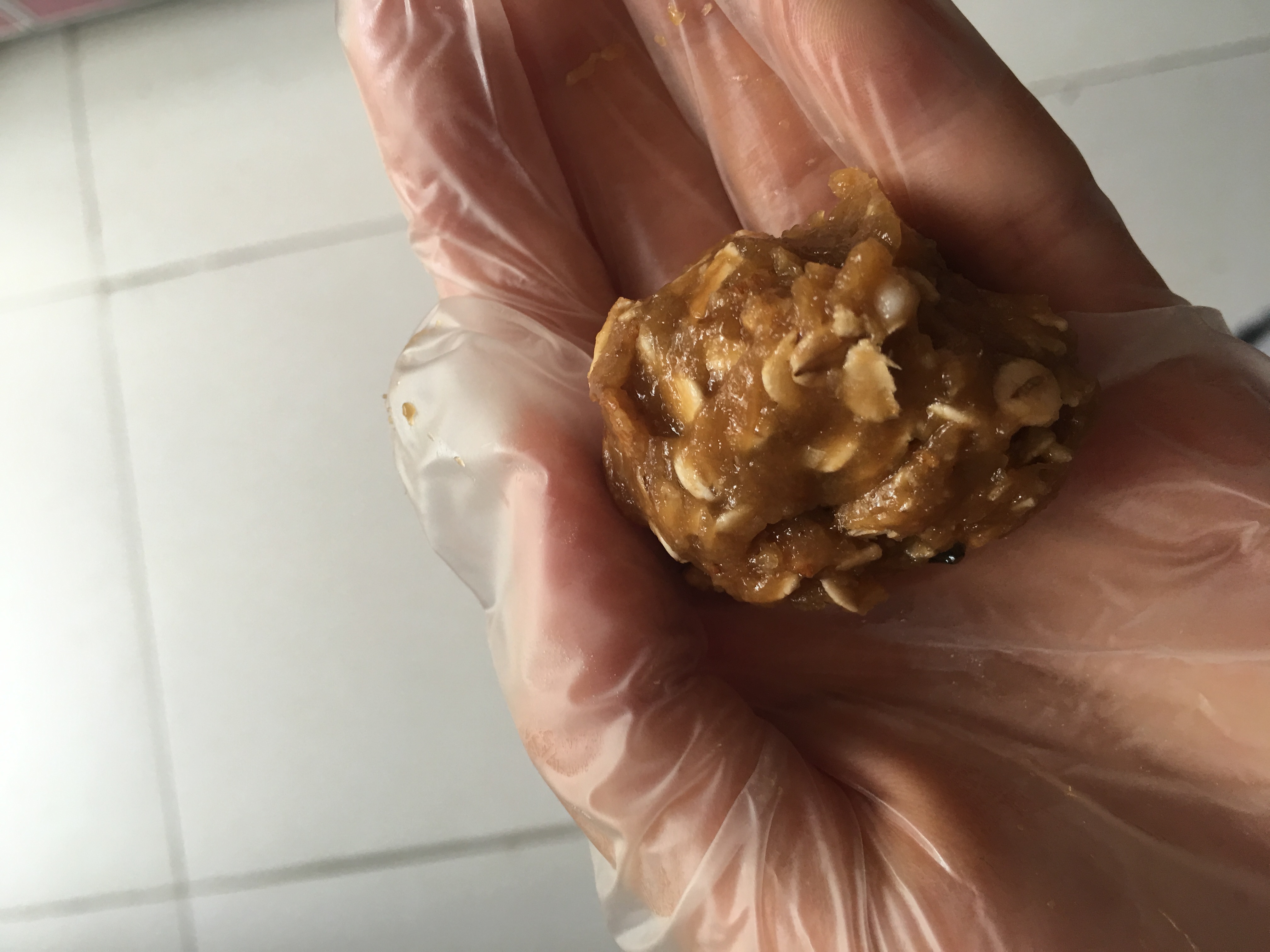 健康椰子油黑糖燕麥高縴餅干的做法 步骤6