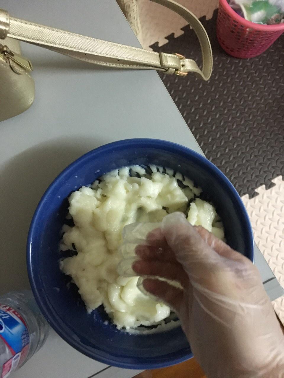 冰皮月餅（綠豆餡、綠豆肉松餡）的做法 步骤1