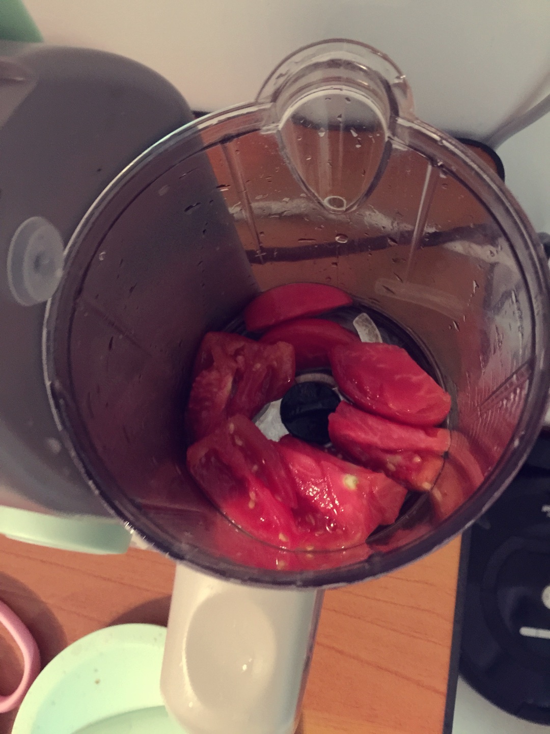 嘟寶11個月輔食-鴨湯鴨肉香菇西紅柿面的做法 步骤7