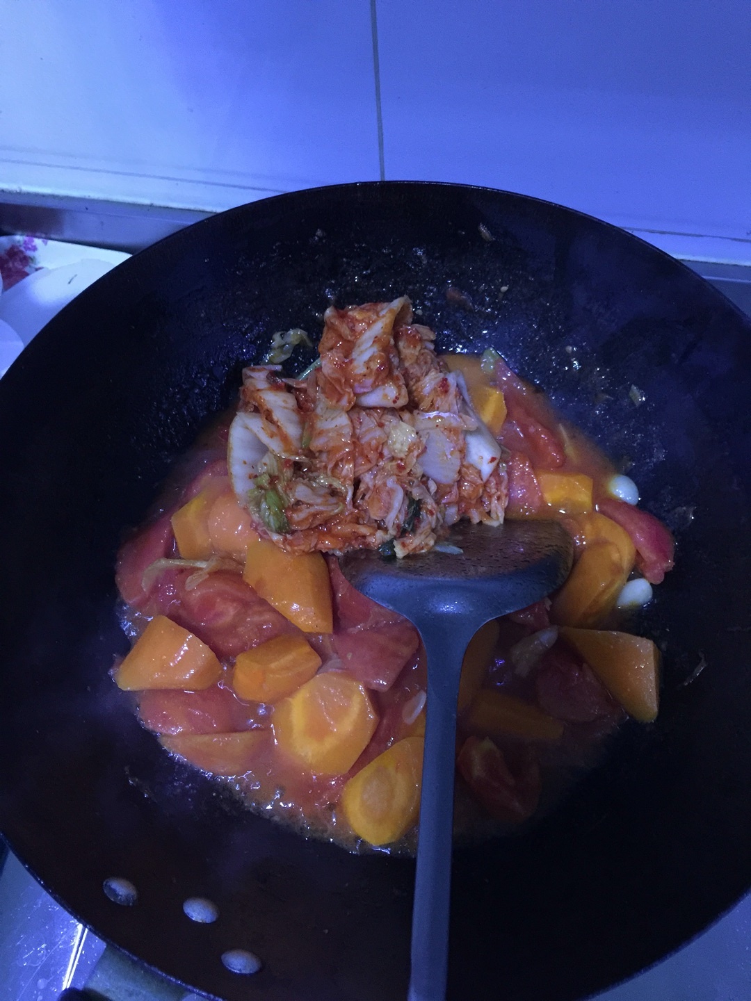 簡單快手泡菜魚（韓式泡菜）的做法 步骤4