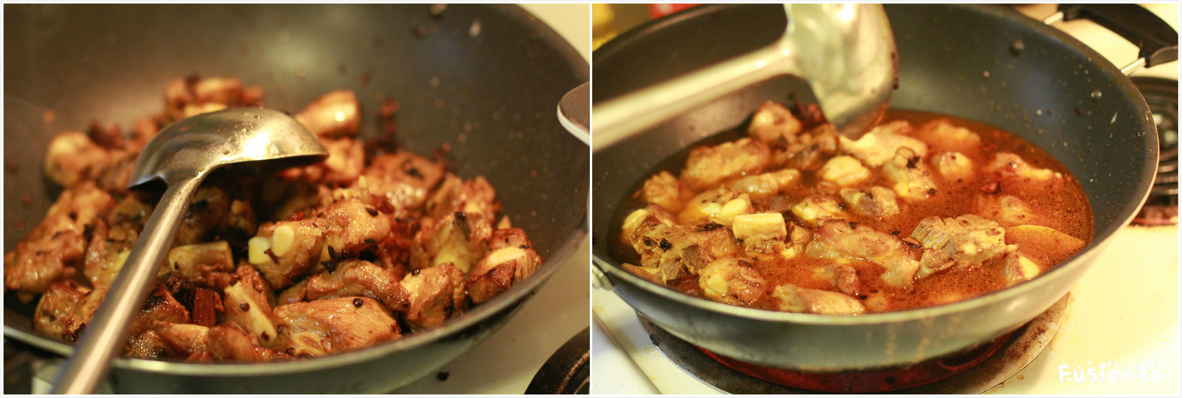 超好吃川味土豆燒排骨的做法 步骤4