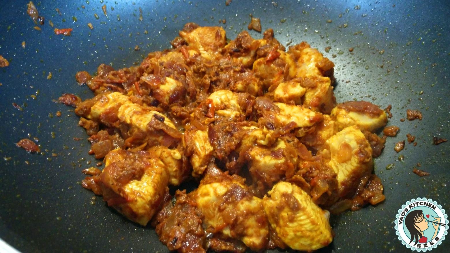 咖喱雞塊| 舌尖上的印度的做法 步骤8