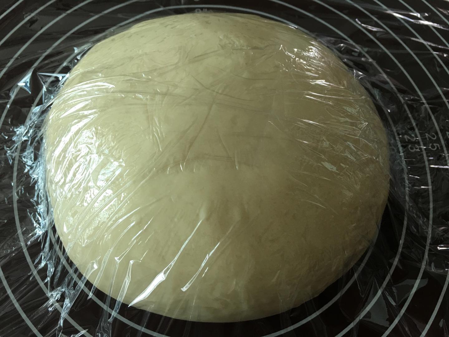 肉松面包——冷藏中種法的做法 步骤2
