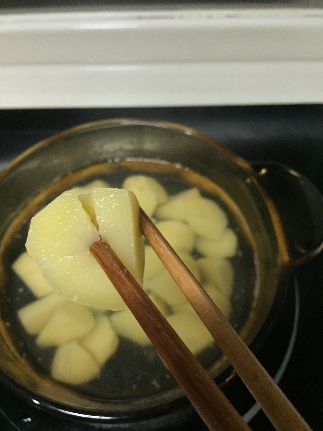 象山咸菜土豆湯的做法 步骤3