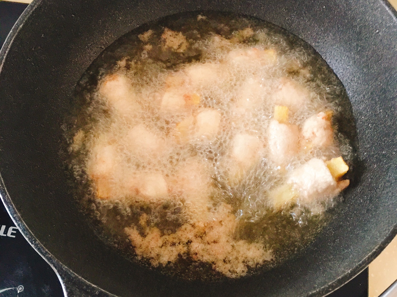 土豆版的糖醋排骨的做法 步骤4