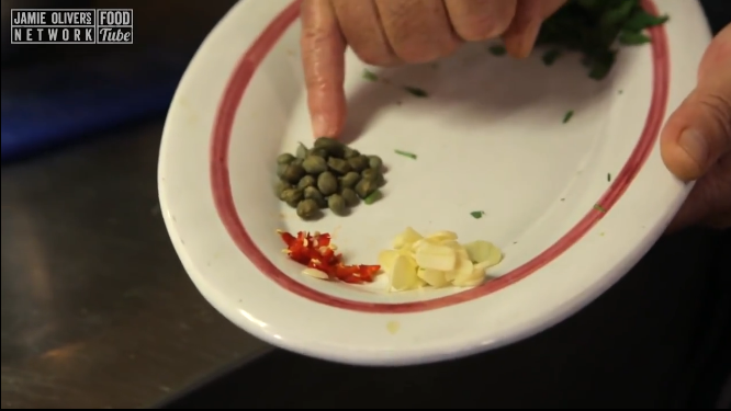 【意呆大爺】鮮金槍魚意面 fresh marinade tuna sushi style pasta的做法 步骤2