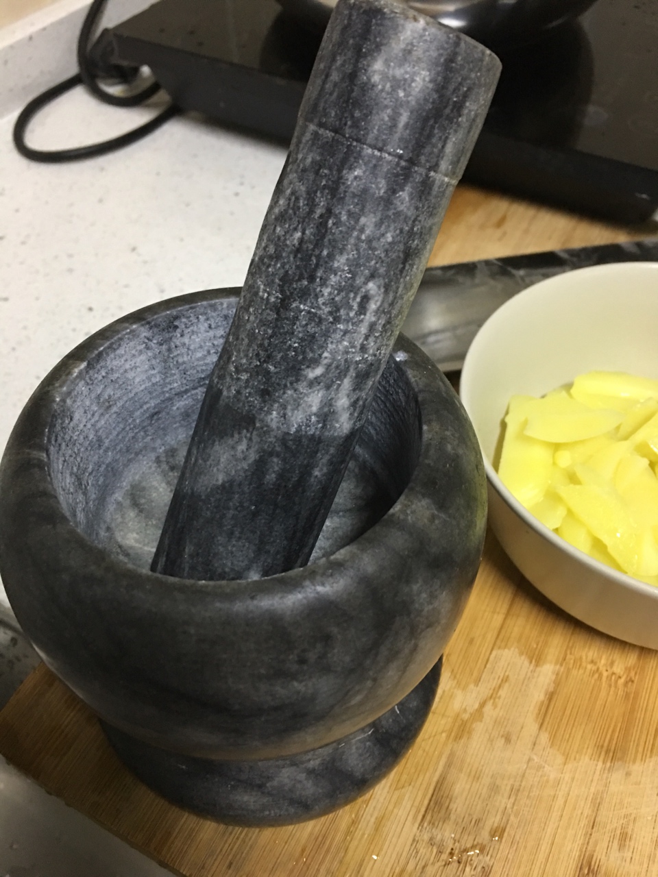 超簡易版芝士焗土豆泥的做法 步骤2