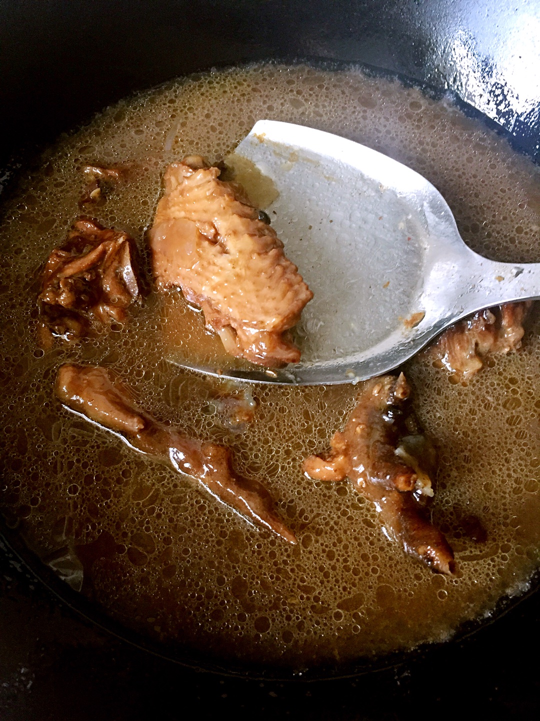 炖雞燴餅（剩排骨紅燒肉均可）的做法 步骤2