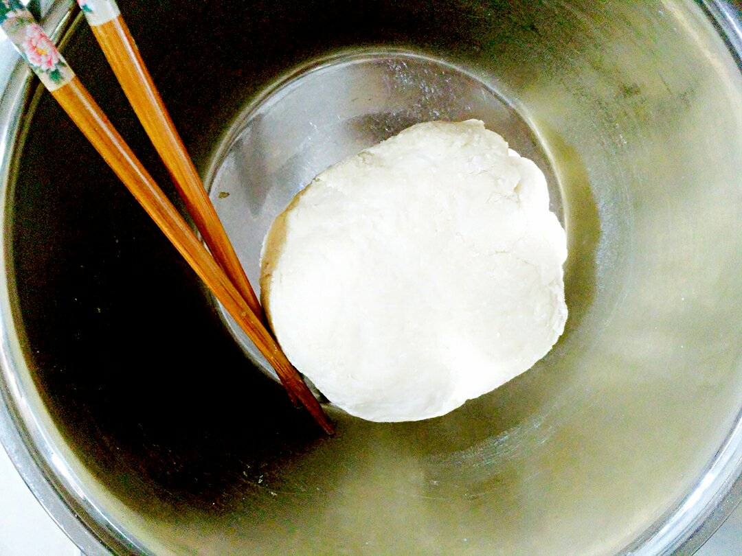 一次性發酵的奶黃奶香蓮花卷的做法 步骤4