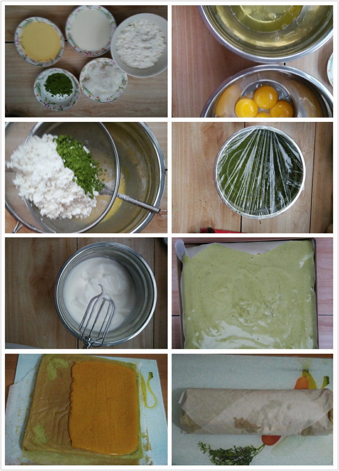 每顆美棘 達人秀︰自制沙棘果凍抹茶卷的做法 步骤2