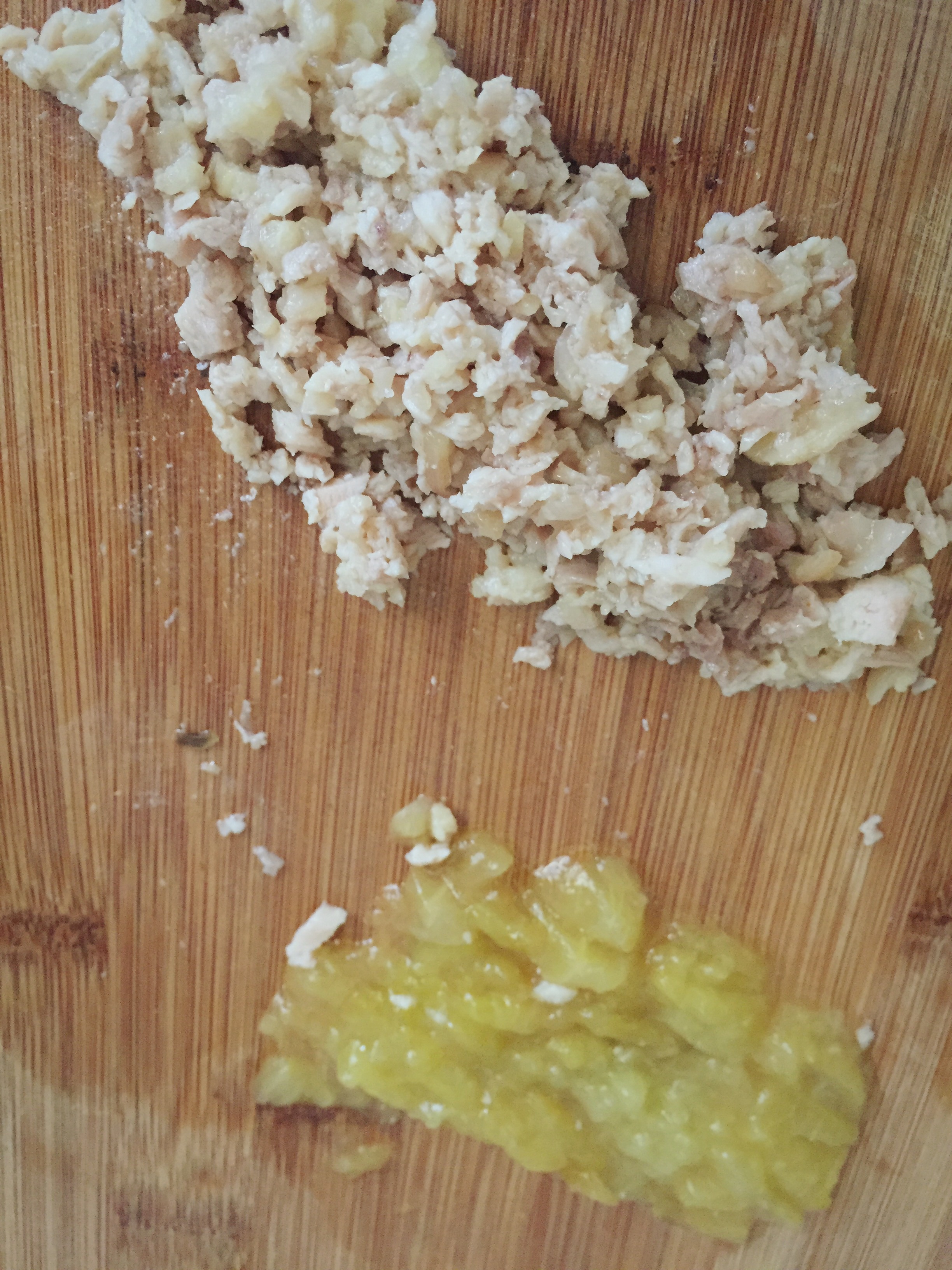 寶寶輔食（10個月）南瓜雞肉西梅米粉的做法 步骤3