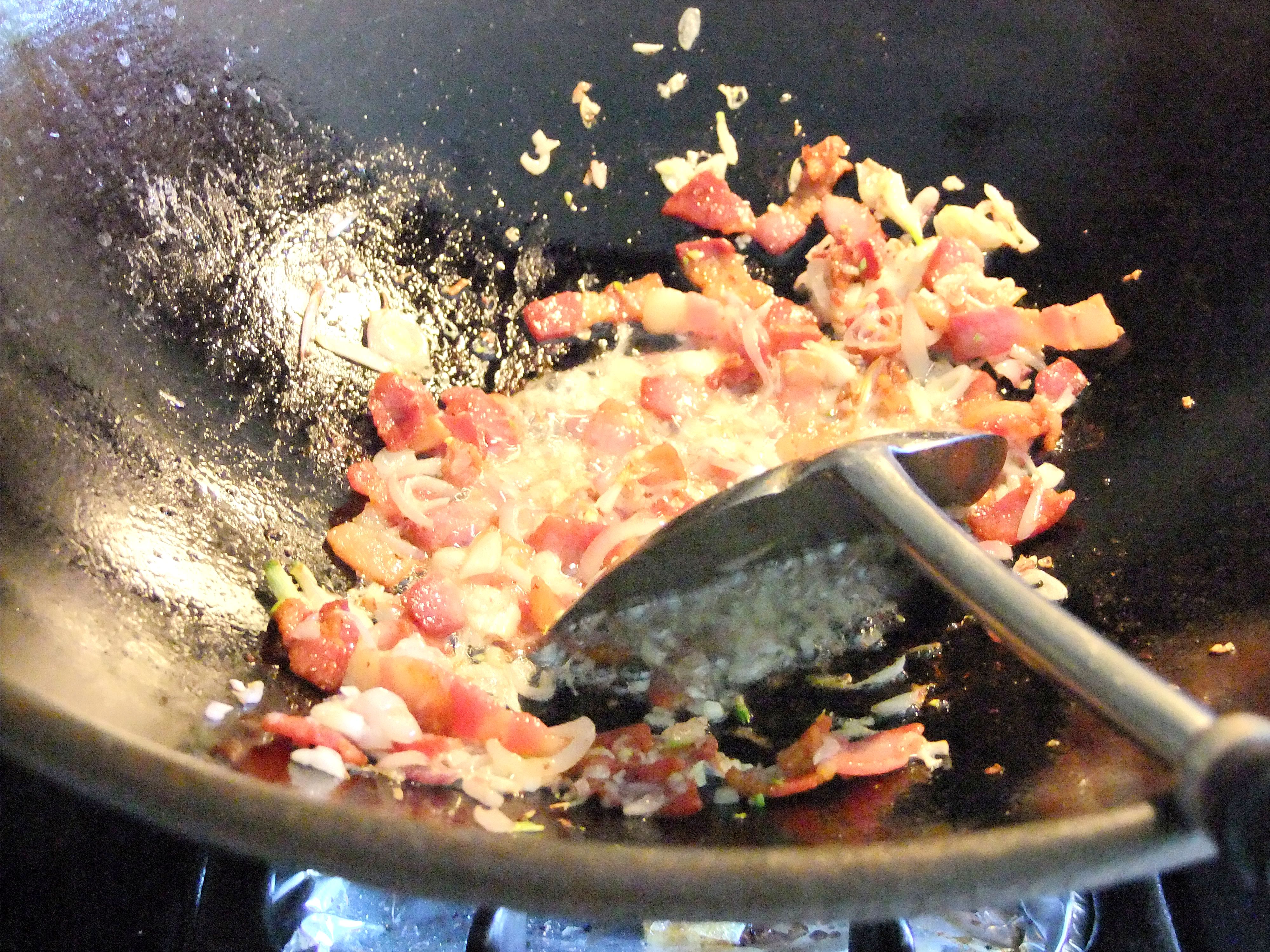 鮮筍燜飯的做法 步骤4