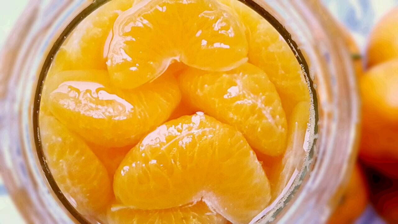 糖水橘子罐頭的做法 步骤2