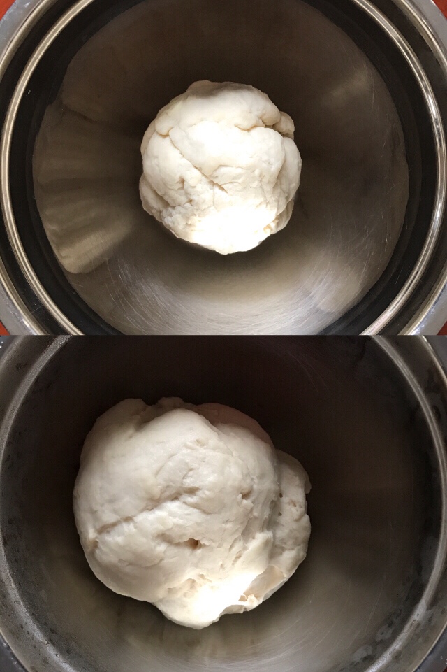 酸奶小面包15-16個 （中種冷藏發酵，多圖詳解。）的做法 步骤6