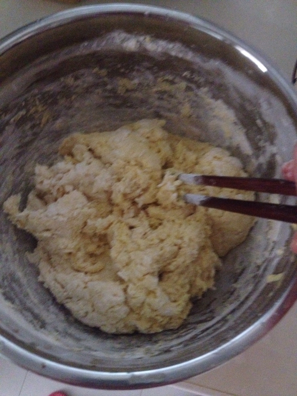 鮮玉米汁荷葉餅的做法 步骤5