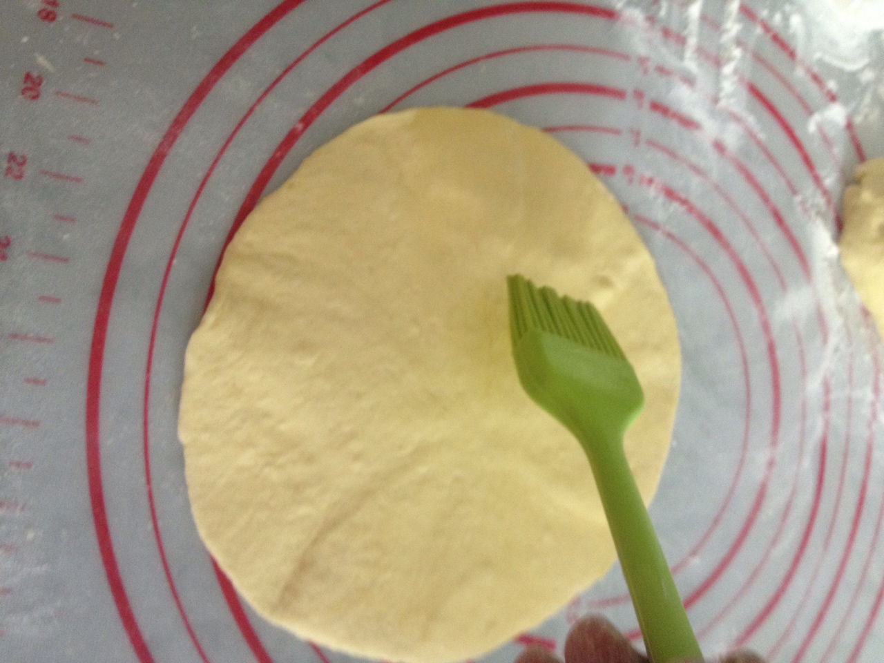 鮮玉米汁荷葉餅的做法 步骤11