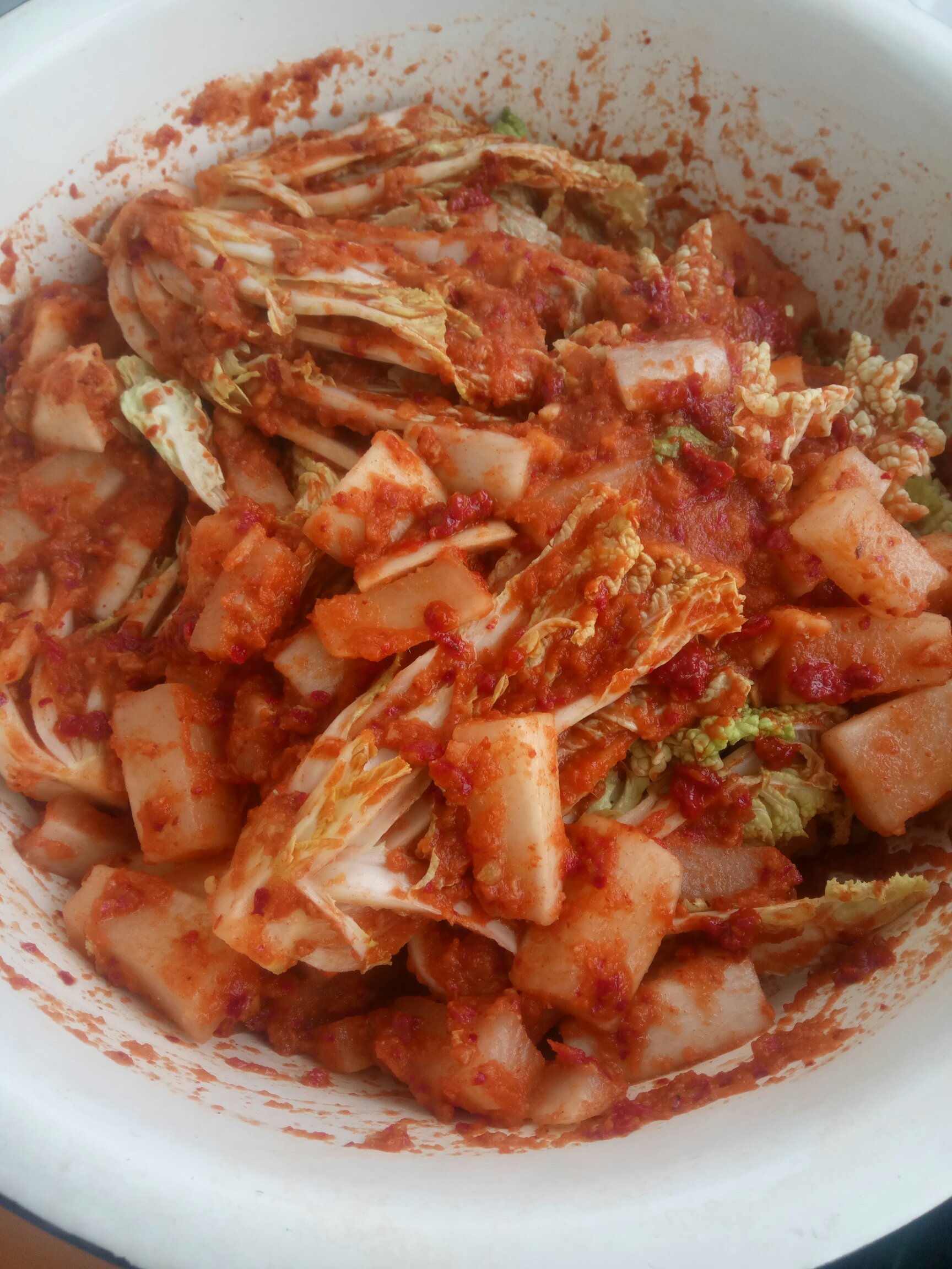 韓國泡菜的做法 步骤3