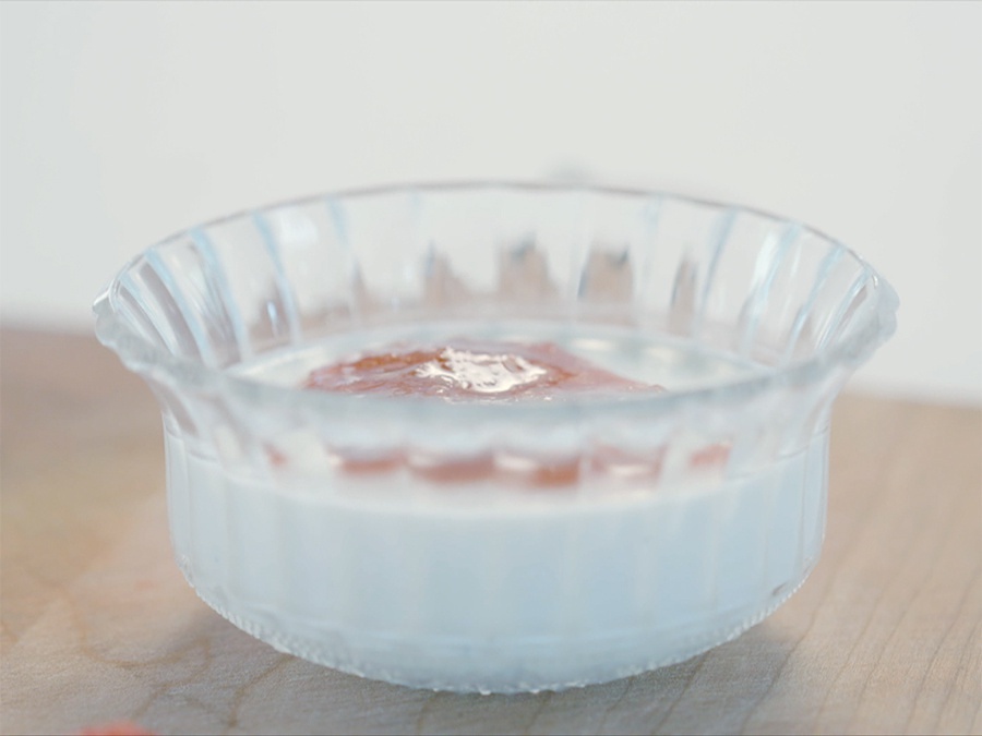 意式草莓香草奶凍∣一條視頻的做法 步骤9