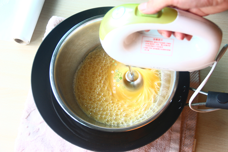 南瓜造型蘋果醬蛋糕的做法 步骤4