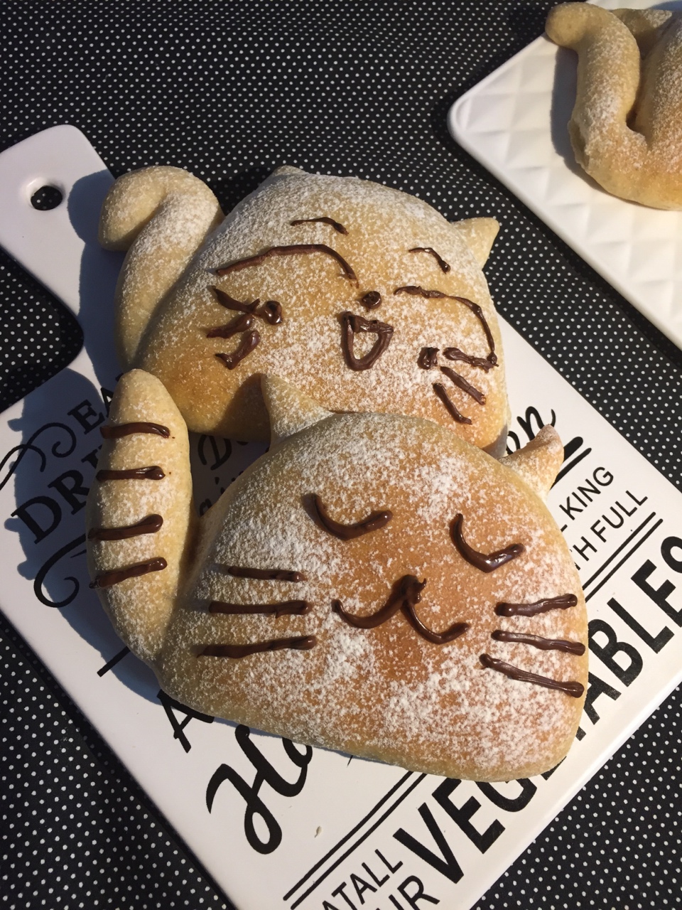 麥麩大臉貓面包的做法 步骤15