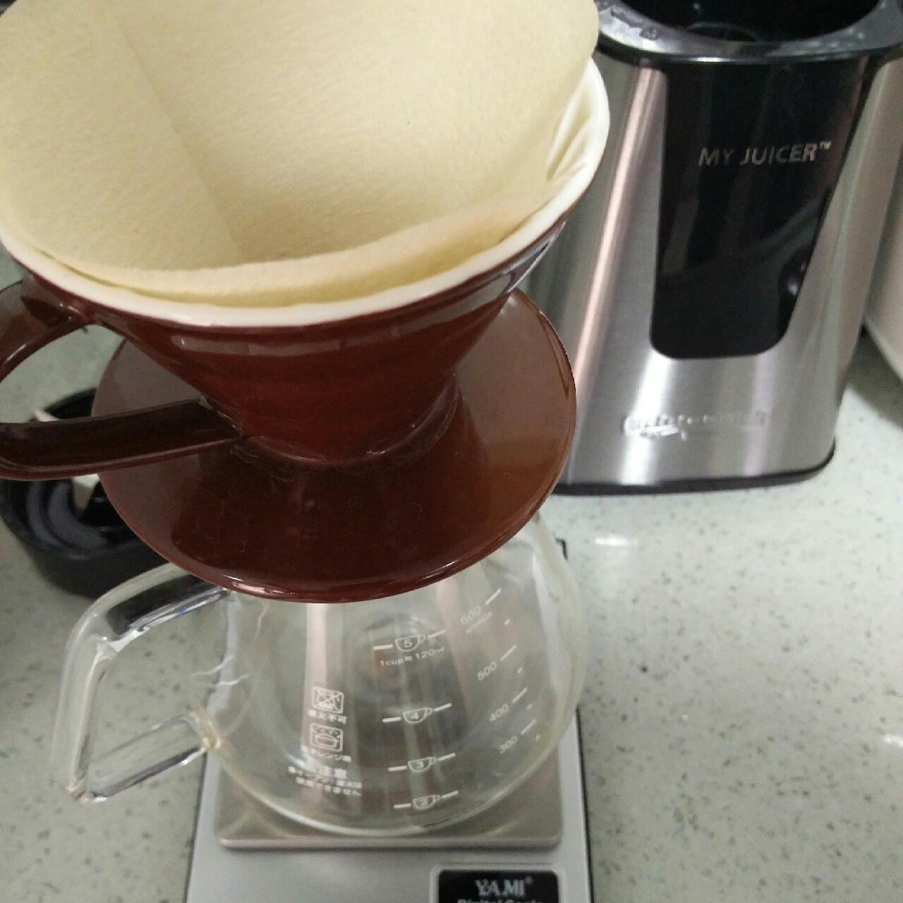 家庭（普通）手沖咖啡的做法 步骤2
