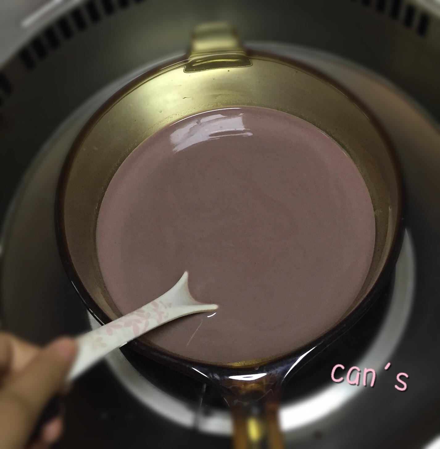 巧克力牛奶布丁的做法 步骤3