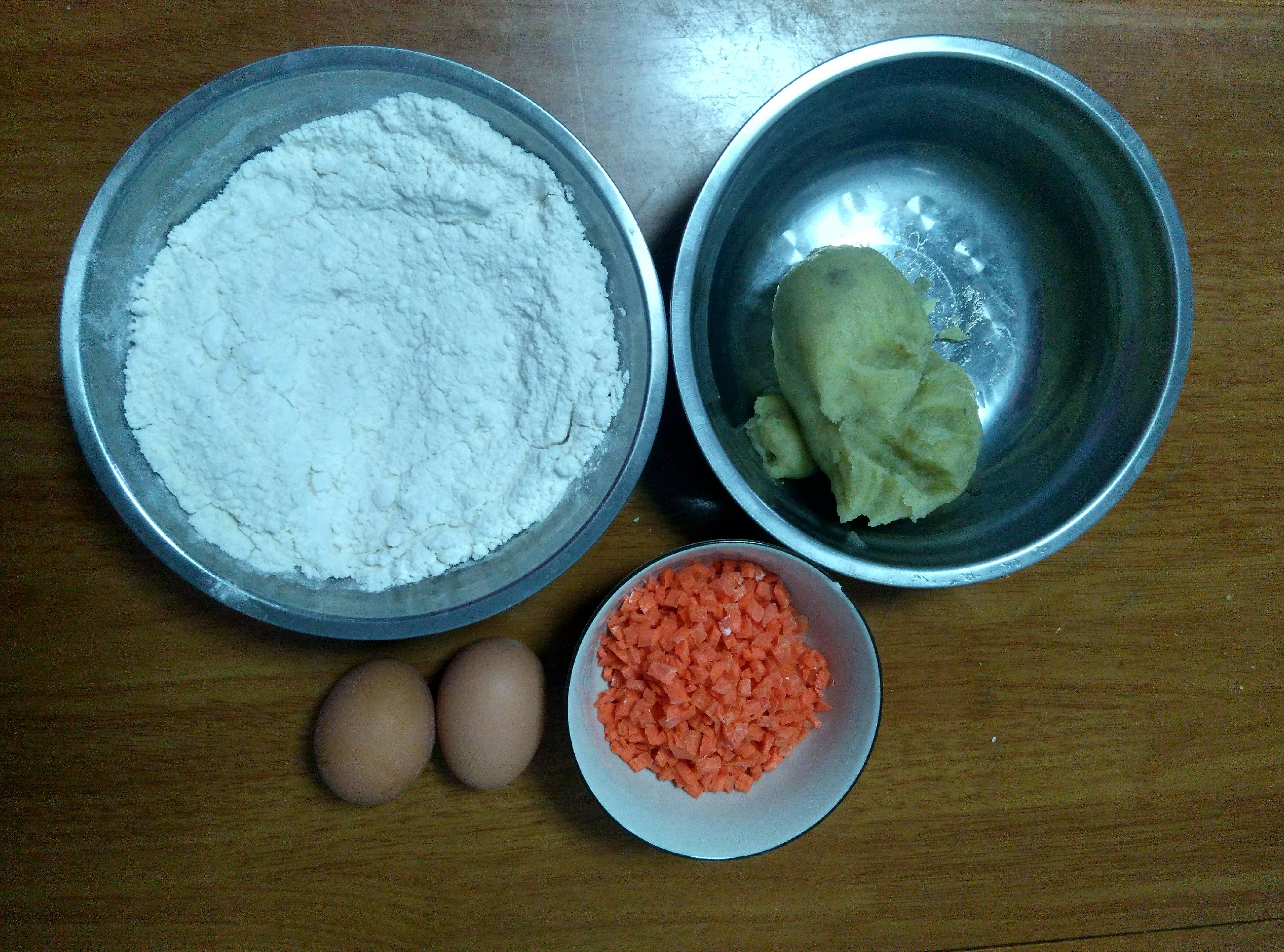 韓式土豆糯米餅的做法 步骤3