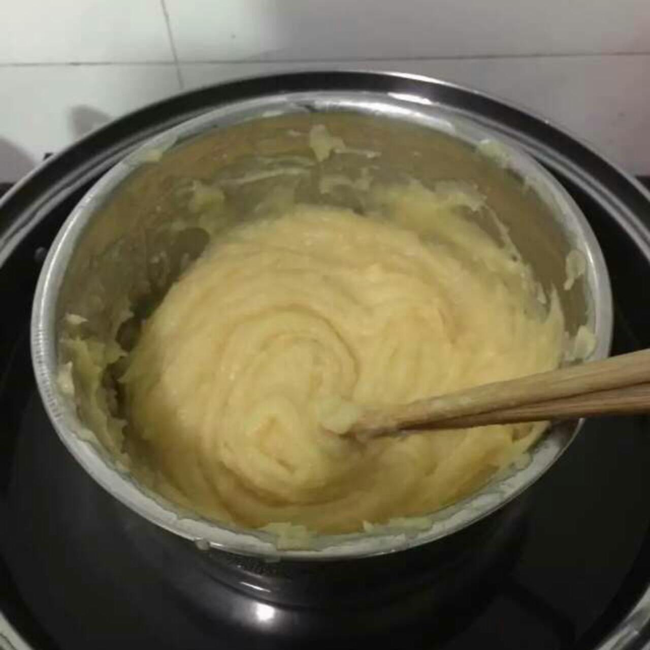 奶黃水晶餅的做法 步骤4