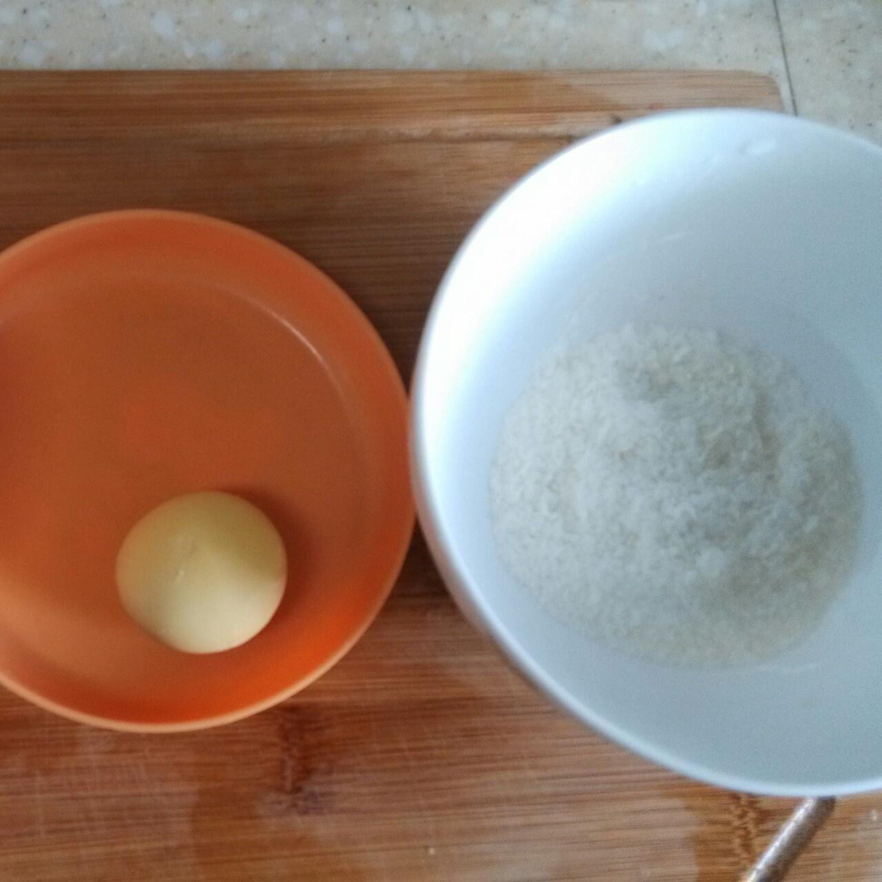 嬰兒輔食∼玉米泥蛋黃米粉的做法 步骤4