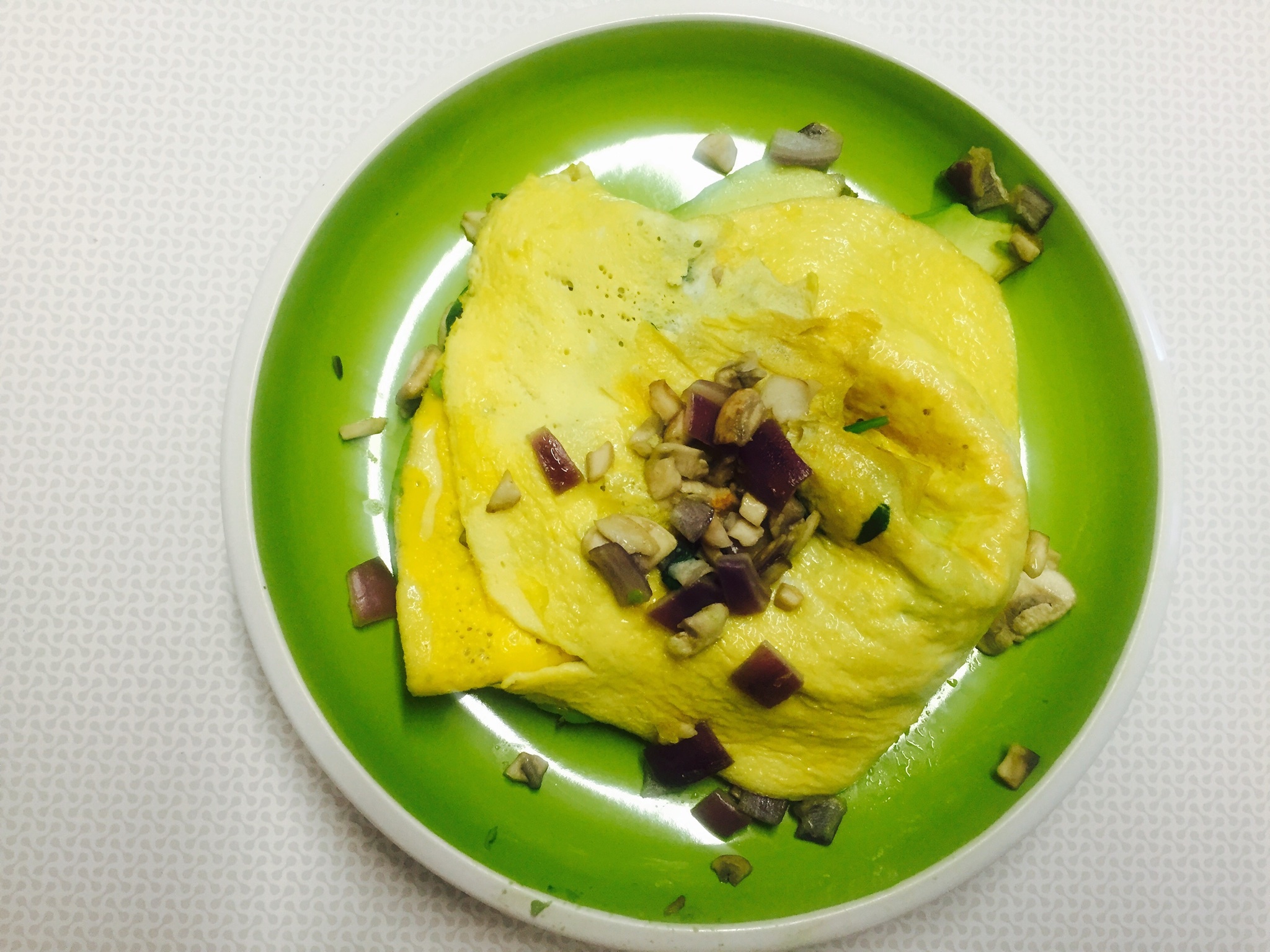 牛油果蘑菇煎蛋卷Omelet的做法 步骤6