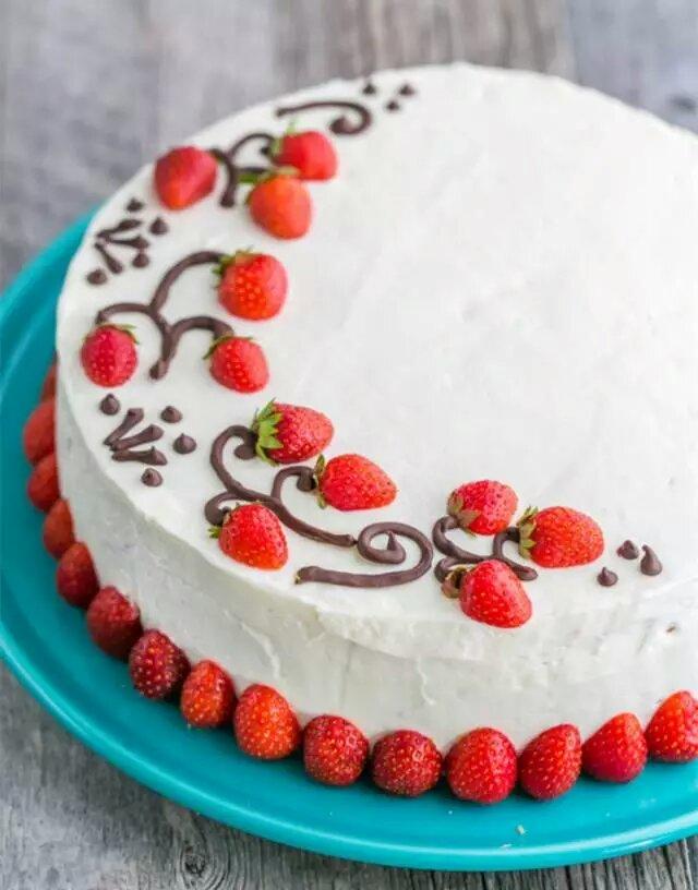 草莓蛋糕的做法 步骤15