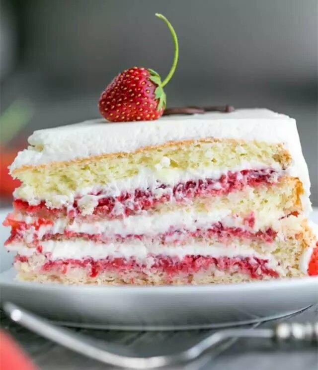 草莓蛋糕的做法 步骤16