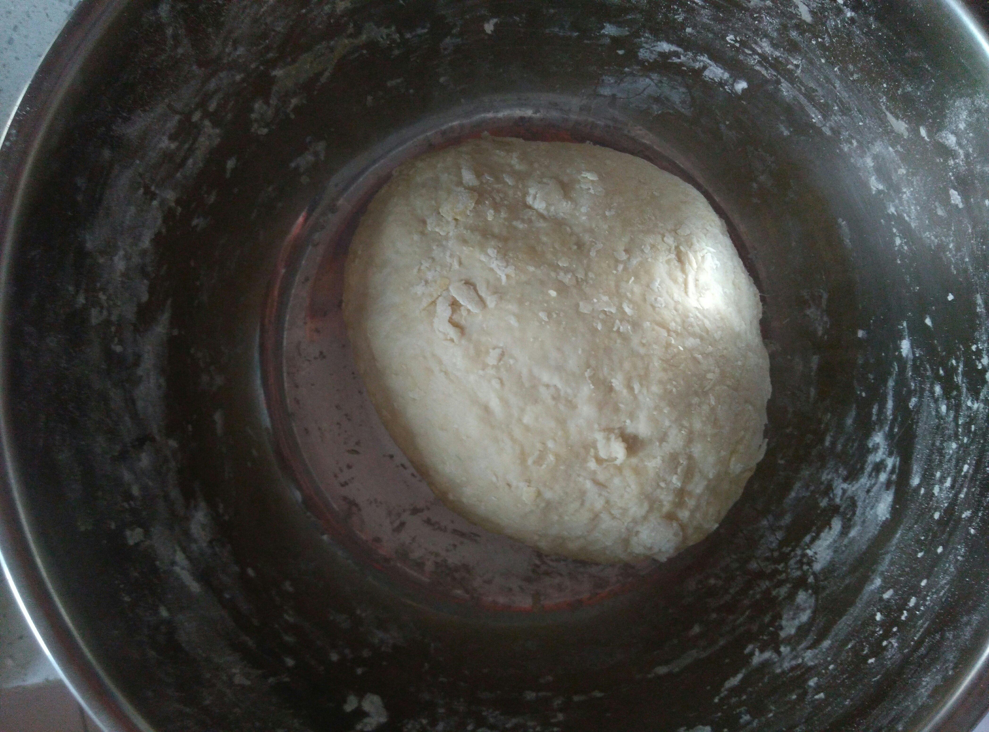 蜜紅豆面包——簡單的一次發酵法的做法 步骤1