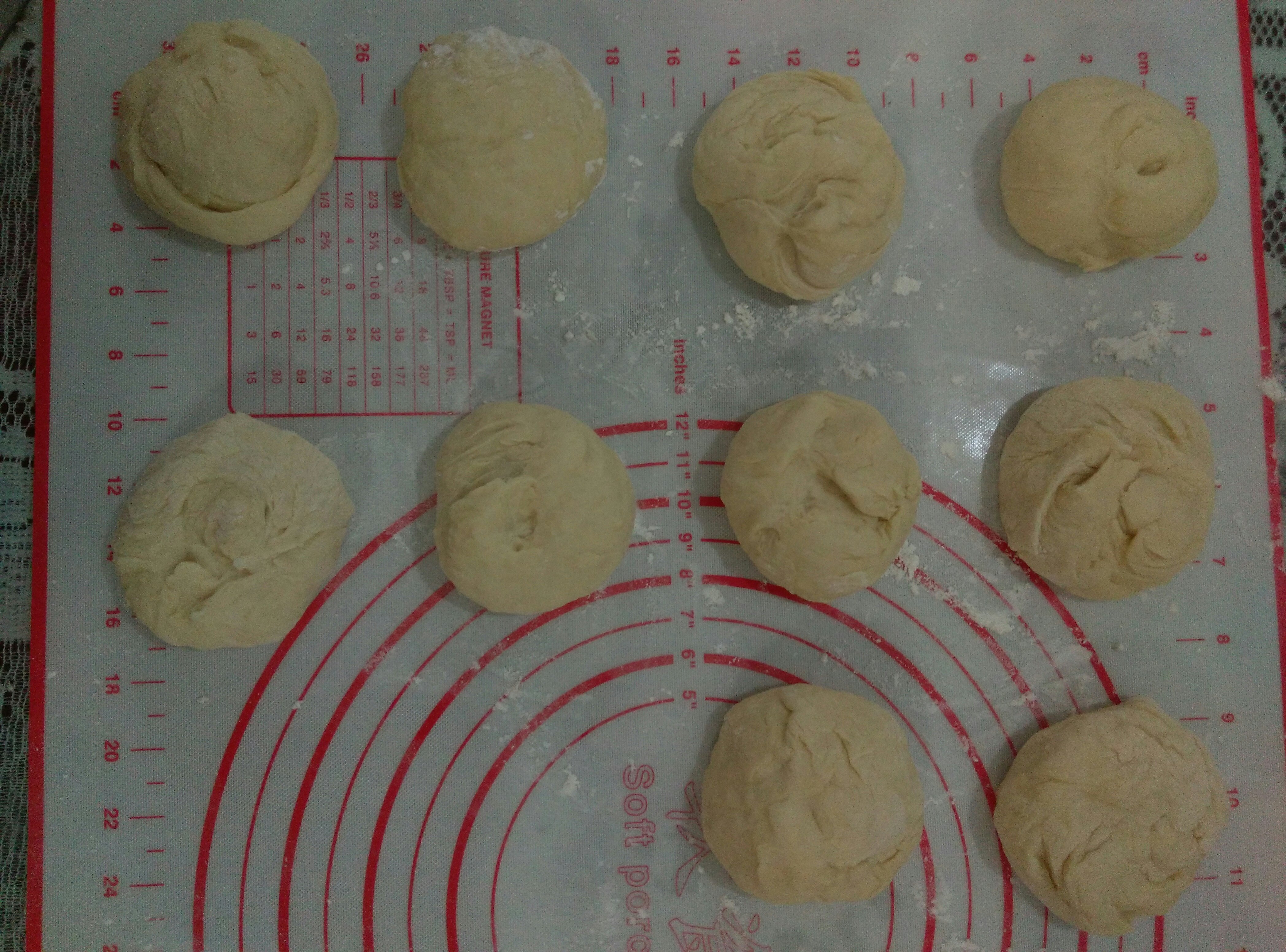 蜜紅豆面包——簡單的一次發酵法的做法 步骤5