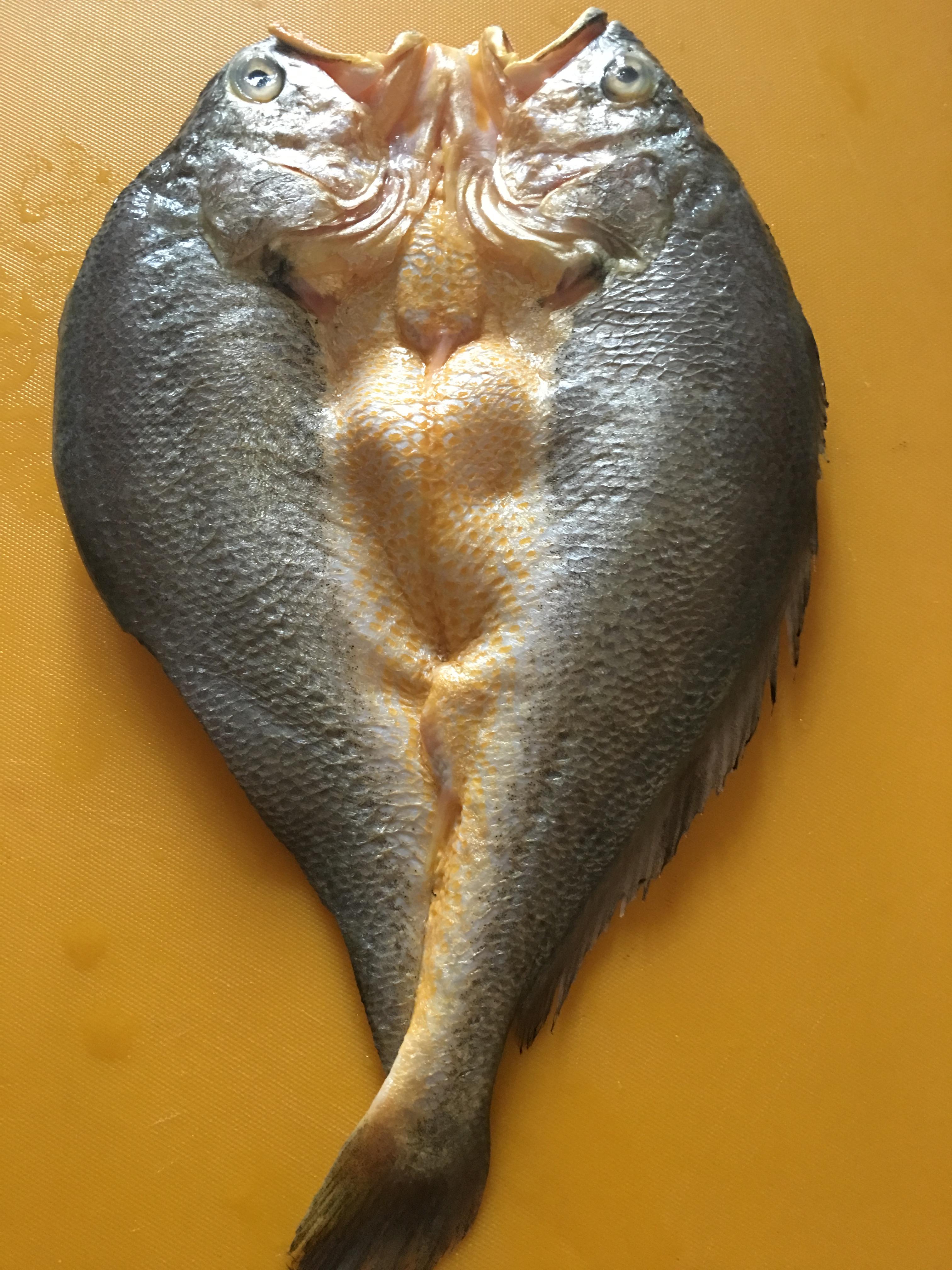 雜蔬烤黃花魚的做法 步骤1