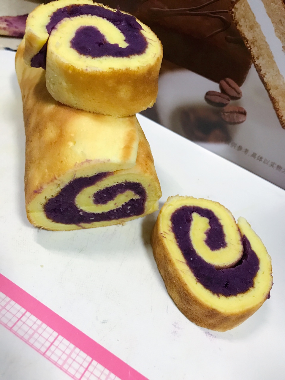 電餅鐺烤低脂低卡紫薯蛋糕的做法 步骤7