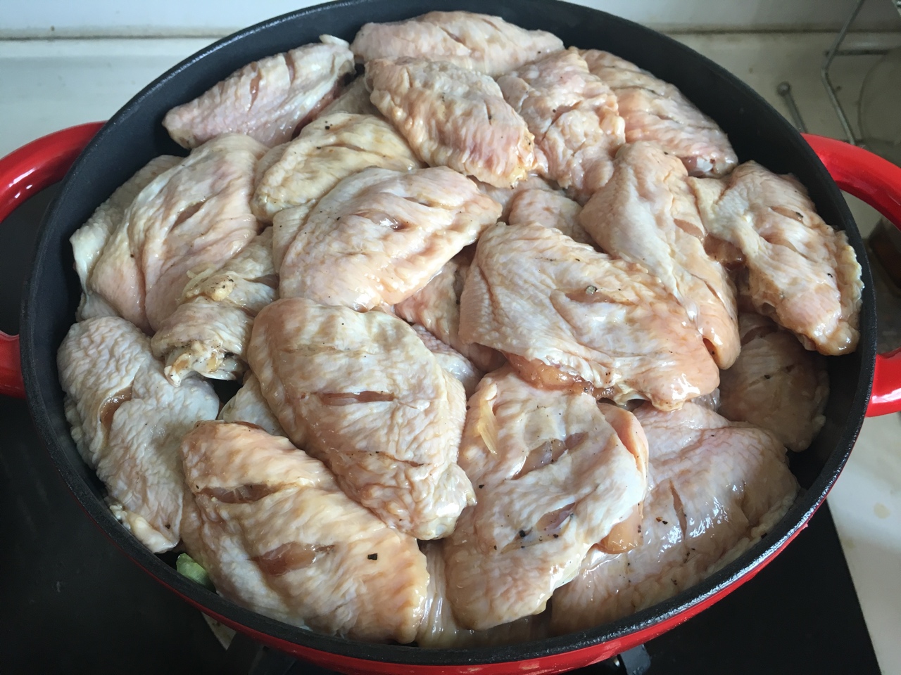 燜鍋雞翅——Staub鑄鐵鍋的做法 步骤10