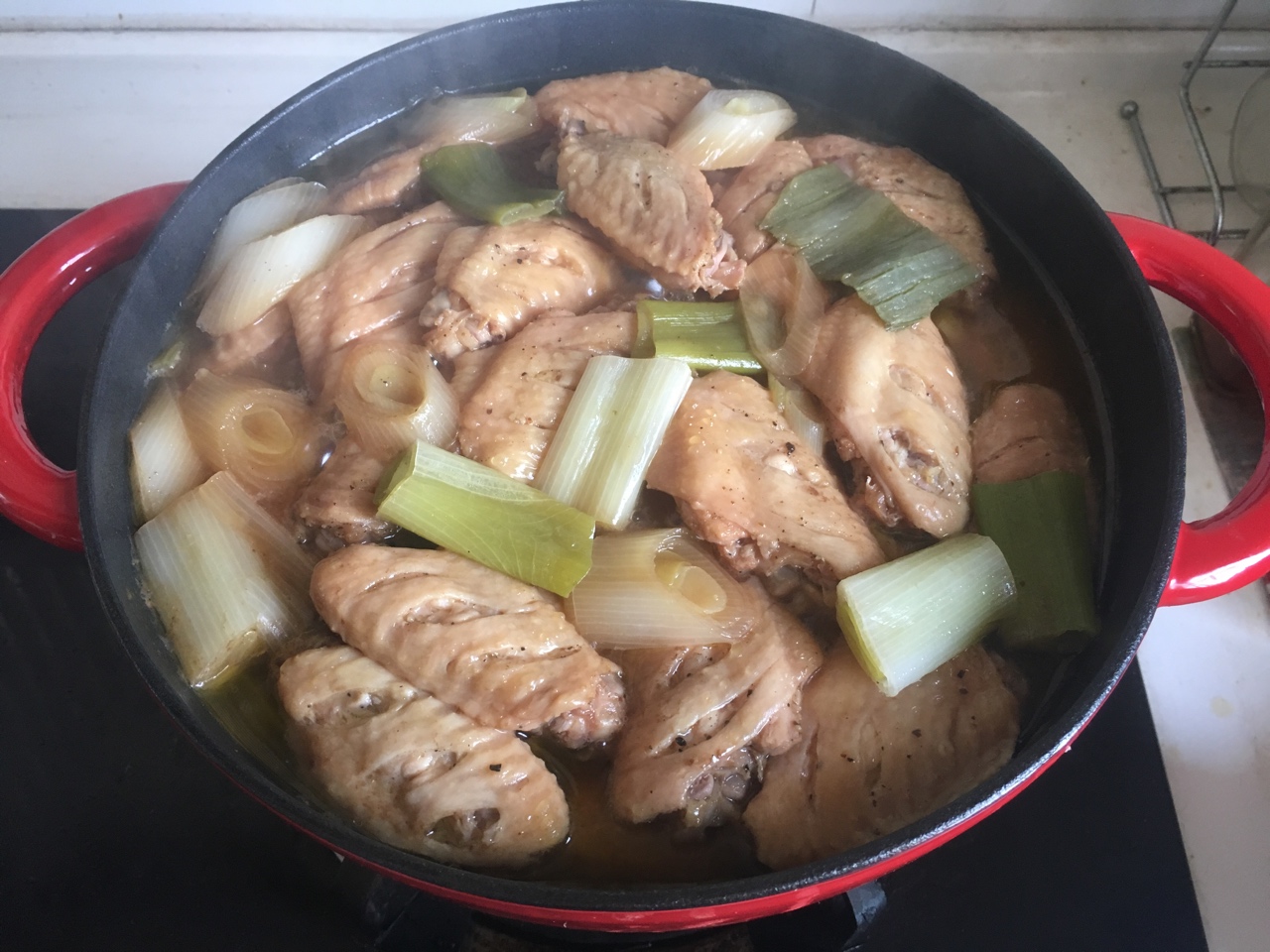 燜鍋雞翅——Staub鑄鐵鍋的做法 步骤14